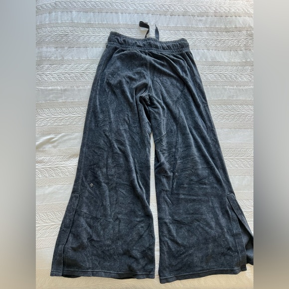 Lululemon Morning Restore Velour Wide Leg Pant - Picture 4 of 5
